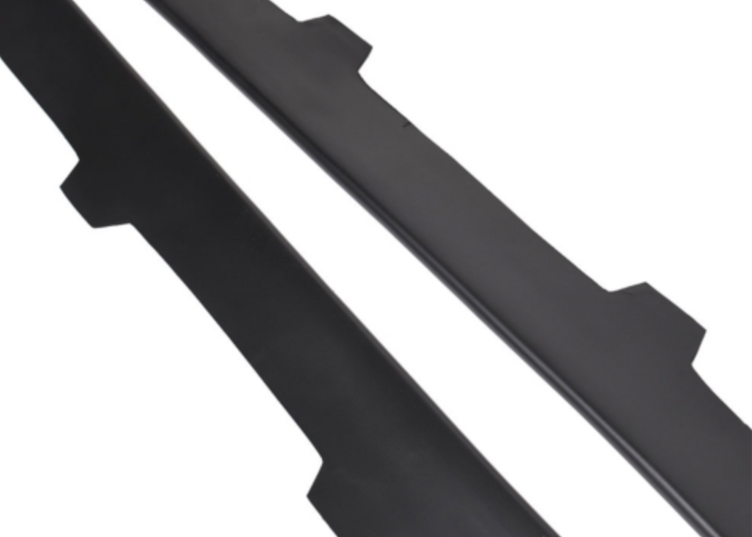 Black Side Skirts - BMW E9X & E9X M3
